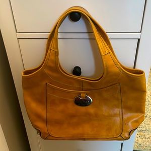 Nine West light brown tote/purse, small